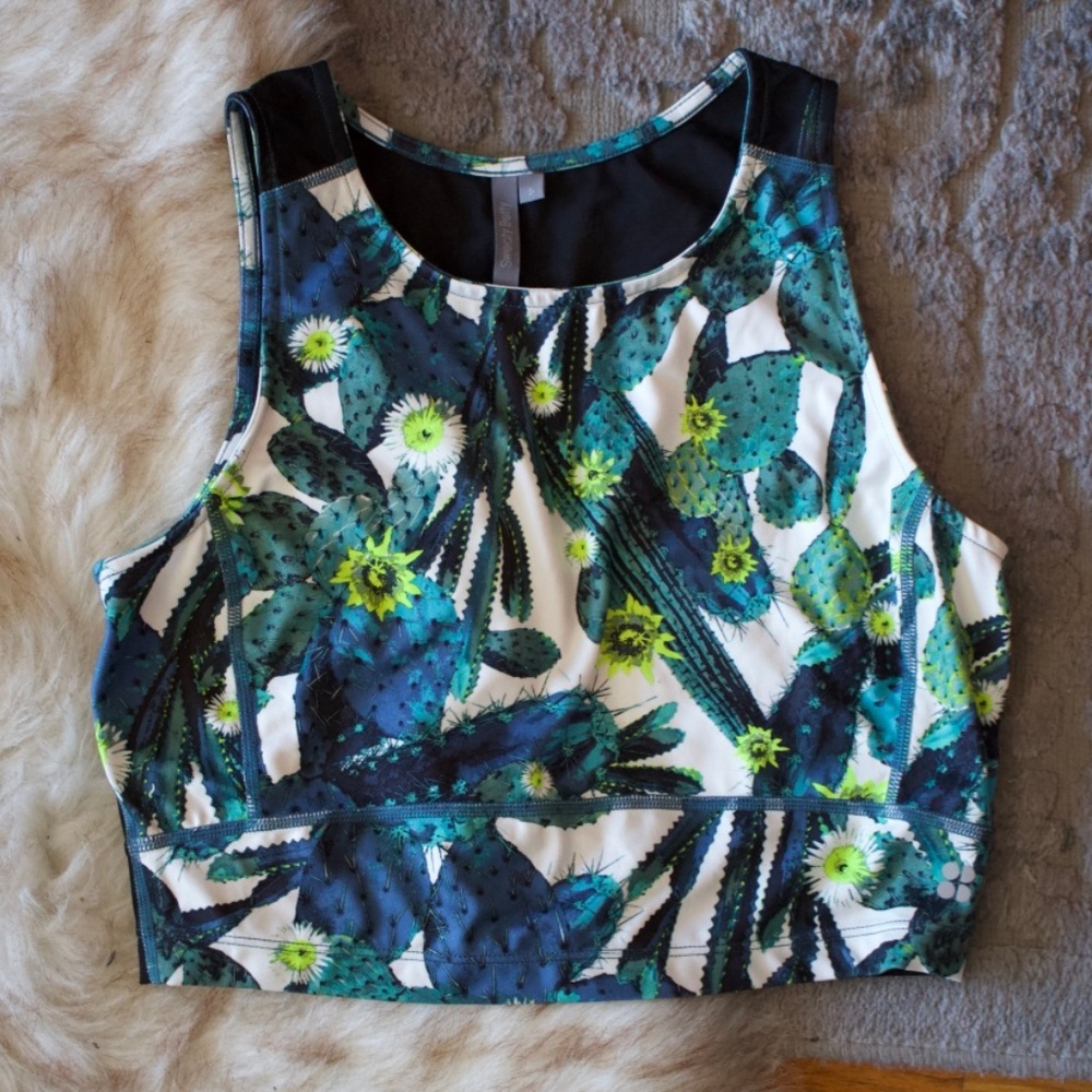 Sweaty Betty Cactus Crop Tank